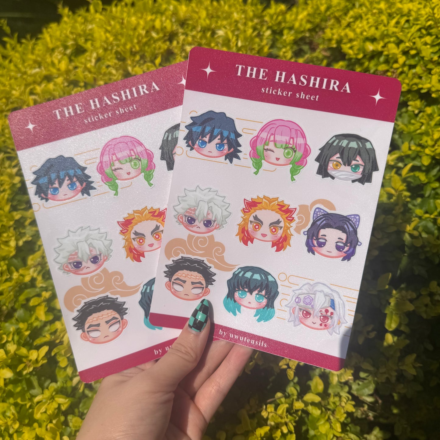Hashira Sticker Sheet