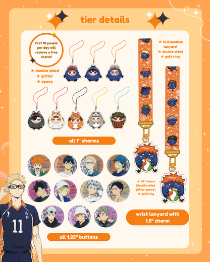 hq popup event donation tiers