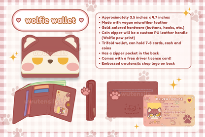 Wolfie Ita Bag & Wallet [PREORDER]