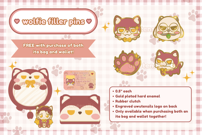 Wolfie Ita Bag & Wallet [PREORDER]