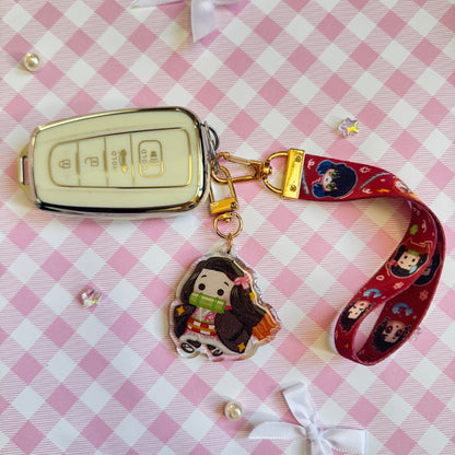 Kamaboko Squad Slayer Wrist Lanyard with Charm