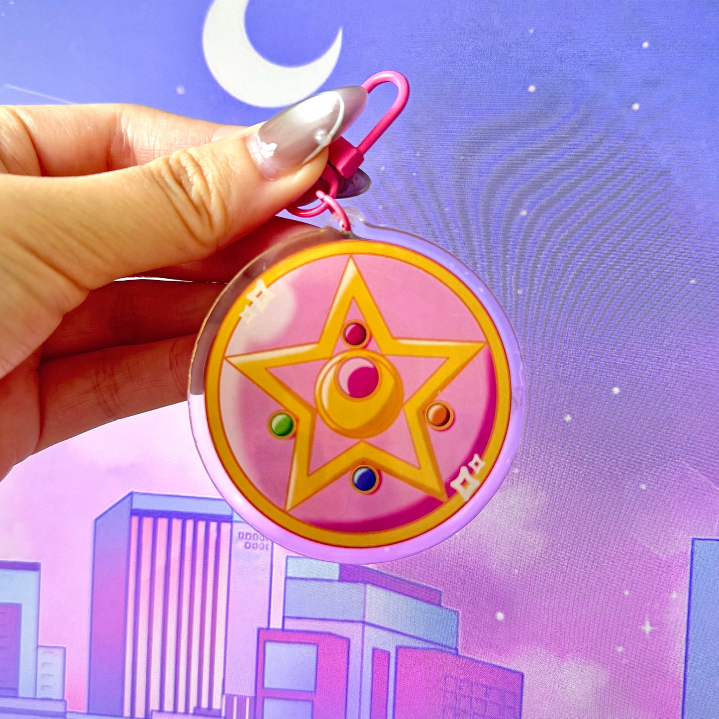 Sailor Scouts Shaker Charm