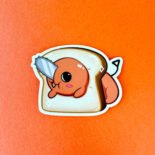 Pochita Bread Sticker