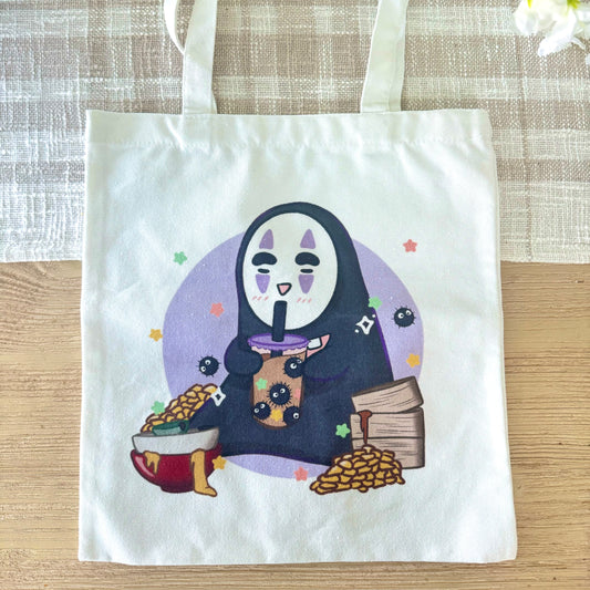 No Face Tote Bag