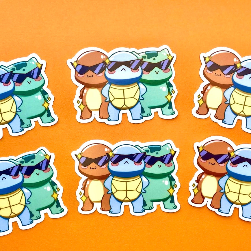 Pokemon Starter Squad Sticker