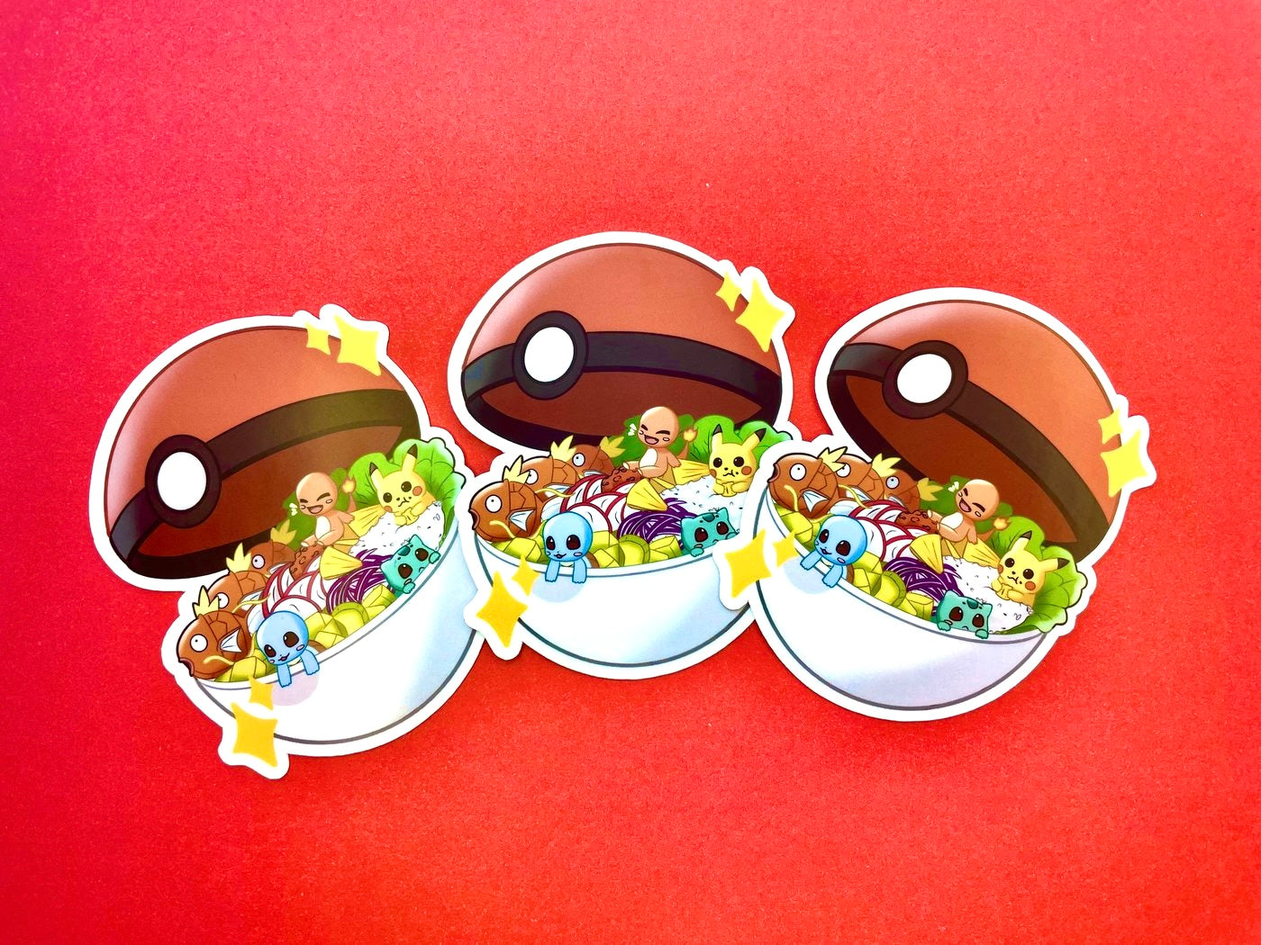 Pokemon Poke Bowl Sticker