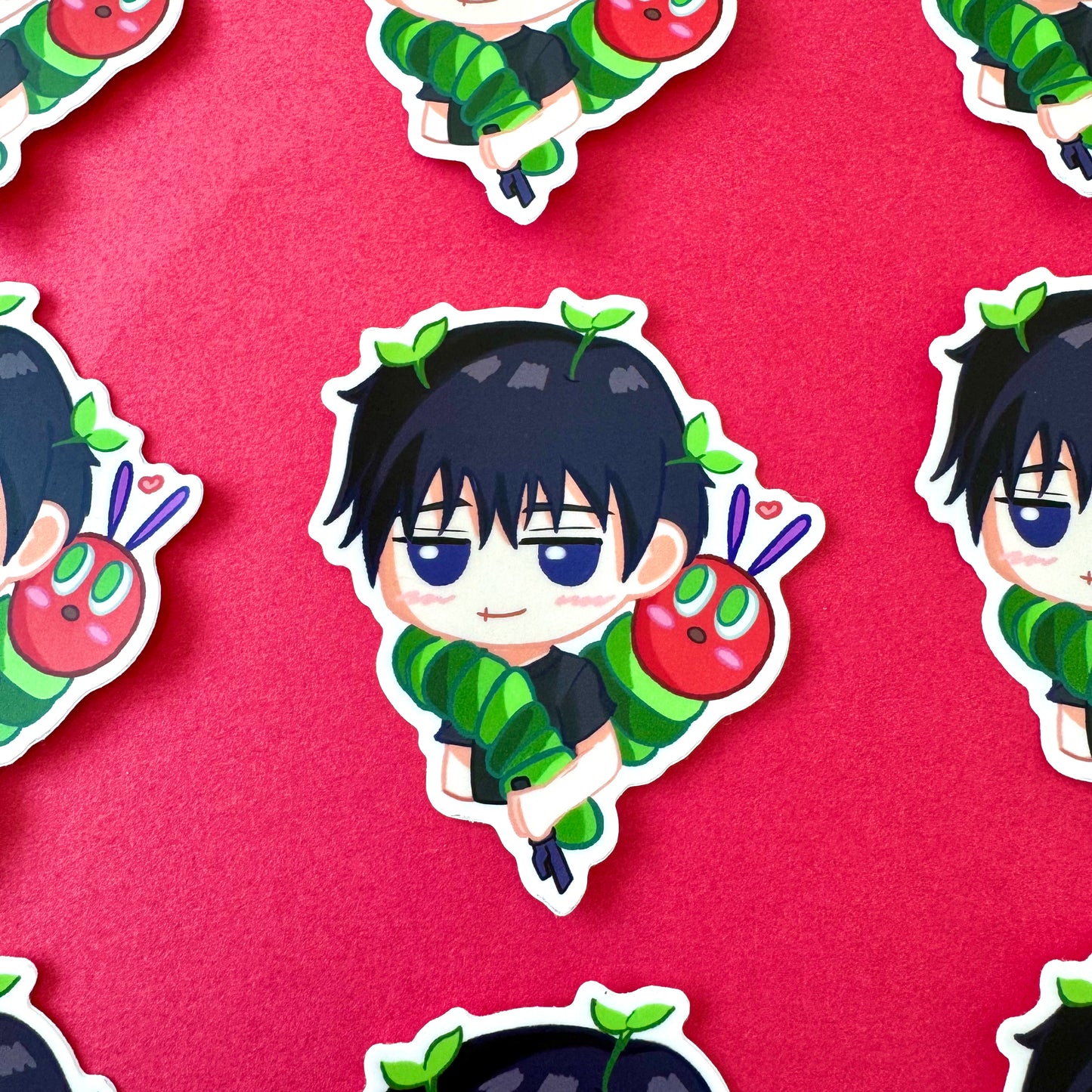 Toji Hungry Caterpillar Sticker