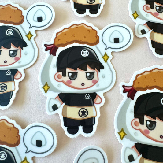 Osamu Onigiri Sticker