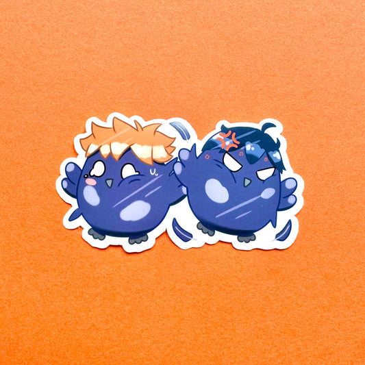 KageHina Crows Sticker