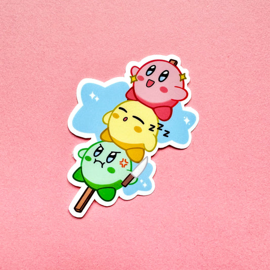 Kirby Dango Sticker
