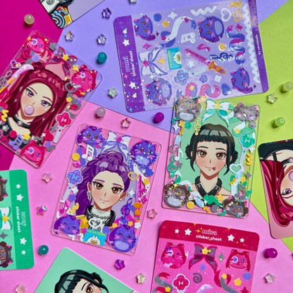K-Pop Demon Hunters Photocard Sets