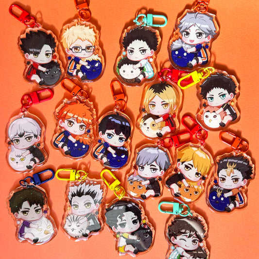 Haikyuu Charms