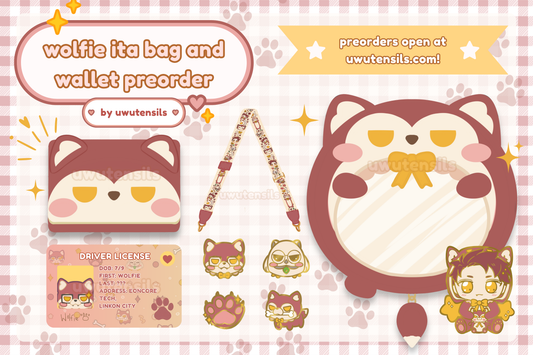 Wolfie Ita Bag & Wallet [PREORDER]